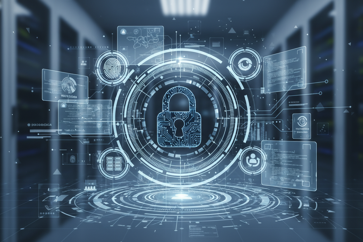 Identity & Access Engineering High quality. Ensure the following color is in the image. #002dca